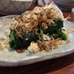 丸千葉 - ほうれん草おしたし