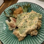 美酒&肴 和季 - 250130木　宮崎　美酒&肴 和季　グリーンタルタルのおさかな南蛮1,280円