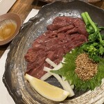 美酒&肴 和季 - 250130木　宮崎　美酒&肴 和季　限定5食宮崎の鶏のレバ刺し1,200円