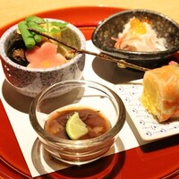 はれや別邸 - 季節の前菜盛り合わせ