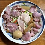 虎一番 - みそラーメン＋チャーシュー＋煮たまごTP