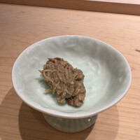 湘南沖地蟹専門店ふじ月 - 蟹の身と蟹味噌の和え物
