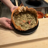 湘南沖地蟹専門店ふじ月 - 蟹の身と蟹味噌の和え物