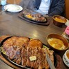 1ポンドのステーキハンバーグ タケル 西中島店