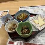 鮨処 西鶴 - 酒肴5点盛り