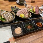 サカナキュイジーヌ・リョウ - 最初はお刺身で！！