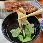 うなぎ いけだ - 定食　肝吸い