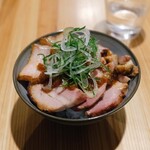 らぁめん鴇 - 豚めし