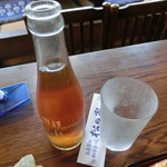 松の家 - サービスしていただけたウーロン茶