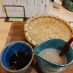 蕎麦 ひとすじ - 濃厚な蕎麦湯