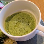 ベジバル チバットリア - 春菊のポタージュ✨