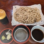會津野 茂三郎 - もりそば大盛1,100円