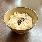 バルバルキッチンアメリ - いつもの胡麻塩ごはん