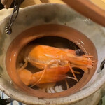 酒•肴 とやお - 松茸の土瓶蒸し　エビ