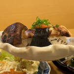酒•肴 とやお - 松茸の握り