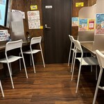 極中華蕎麦 ひろた - 本日の座席より