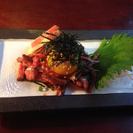 宮崎牛焼肉 炭の杜 祥 - ユッケ風