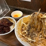 極中華蕎麦 ひろた - ★極まぜそばセット小（1150円税込）★