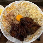 極中華蕎麦 ひろた - ★極まぜそばセット小（1150円税込）★