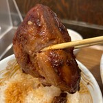 極中華蕎麦 ひろた - めくり！★極まぜそばセット小（1150円税込）★