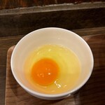 極中華蕎麦 ひろた - 生たまご。。★極まぜそばセット小（1150円税込）★