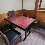 砂場 - 座った席