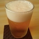 Meshidokoro Toraya - ランチビール 300円