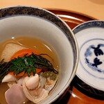 銀座 しのはら - 蛤と淀大根の鍋