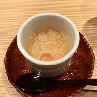 江戸富士 - カニの蒸しものです。
