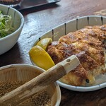 仁亭 - 仁亭風焼かつ@2,100円