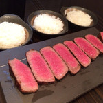 SATOブリアン にごう - シャトーブリアン（カット後）