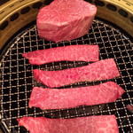 SATOブリアン - シャトーブリアンと上カルビ