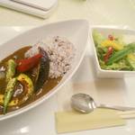 みさきギフトCafe - 夏季限定!!○夏野菜カレー:夏野菜がたっぷり入った夏限定新メニュー♪