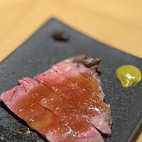 ブッフェアンドカフェ スロープサイドダイナー ザクロ - ローストビーフ。