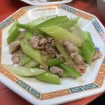 金山園 - ☆セロリ炒め