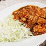 スタミナカレーの店バーグ 川崎店 - ガリトマチキンカレー(1,150円)