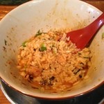 麺屋 Somie's - まぜそば〆飯混合