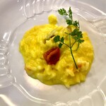 リストランテ ダ ニーノ - リゾットに凄くパンチあるドライトマトのってました