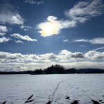 Cafe　ある - 十勝らしい風景が目の前に広がります。