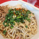 ラーメン二郎 - 青ネギ投下～♪