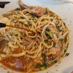 ラーメン二郎 - 赤酢投入～♪