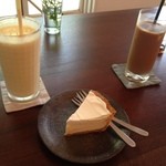 カフェ クラリ - ミックスジュース×チーズケーキ×アイスコーヒー