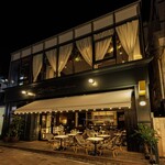 Zéro One Café & Brasserie - テラス席 外装