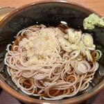 満留賀 - 冷たいそば　コシがあり締まってる✨