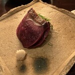 たでの葉 - 鴨のタタキ