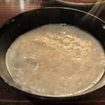 たでの葉 - 鍋の雑炊（╹◡╹）♡