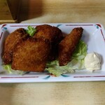 とん八 - まぐろカツ 450円(税込)(2025年1月22日撮影)