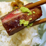 仙台牛たんけやき - やっぱりわさび塩が最高！