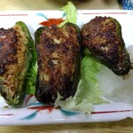 とん八 - ピーマン肉詰め焼き 450円(税込)(2025年1月15日撮影)