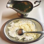 かれーの店 うどん  - オイスターオーシャン　トッピングチーズ